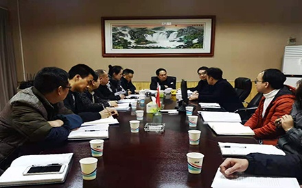 公司董事長到天津森普指導(dǎo)工作