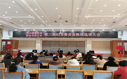 四川森普管材股份有限公司第三屆婦女委員會和第四屆團委委員會換屆選舉大會順利召開