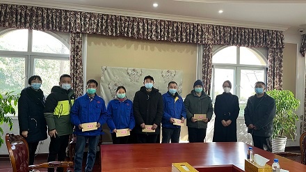 春節(jié)送溫暖，四川森普管材股份有限公司慰問困難職工