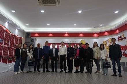 德陽市“兩新”組織黨建指導(dǎo)站第四指導(dǎo)組、羅江區(qū)、德陽經(jīng)開區(qū)兩新組織蒞臨四川森普管材股份有限公司考察、交流